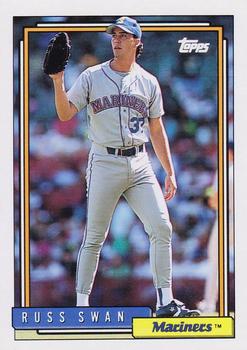 1992 Topps #588 Russ Swan Front
