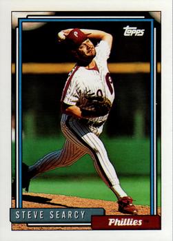 1992 Topps #599 Steve Searcy Front