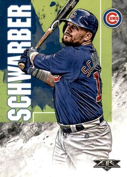 2019 Topps Fire #64 Kyle Schwarber Front