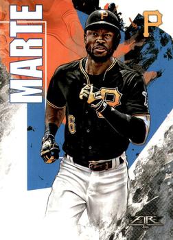 2019 Topps Fire #163 Starling Marte Front