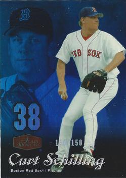 2006 Flair Showcase - Legacy Blue #50 Curt Schilling Front