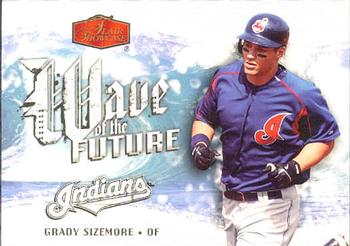 2006 Flair Showcase - Wave of the Future #WF-8 Grady Sizemore Front