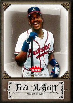 2006 Fleer Greats of the Game - Pewter #38 Fred McGriff Front