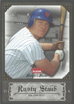 2006 Fleer Greats of the Game - Pewter #82 Rusty Staub Front