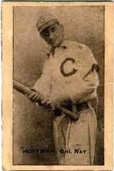 1911 Baseball Bats Candy #NNO Solly Hofman Front