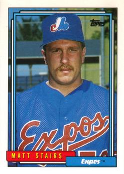 1992 Topps Traded #110T Matt Stairs Front