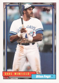1992 Topps Traded #130T Dave Winfield Front