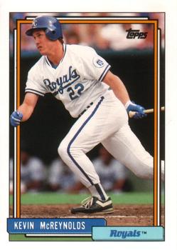 1992 Topps Traded #71T Kevin McReynolds Front
