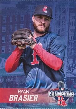 2019 BankRI/WEEI Pawtucket Red Sox World Series Champions Boston Red Sox #NNO Ryan Brasier Front