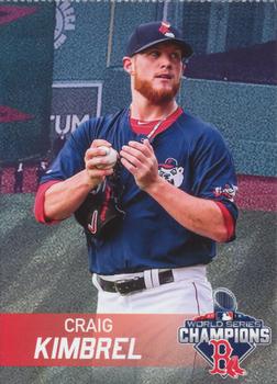 2019 BankRI/WEEI Pawtucket Red Sox World Series Champions Boston Red Sox #NNO Craig Kimbrel Front