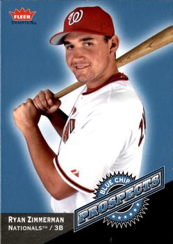 2006 Fleer Tradition - Blue Chip Prospects #BC-1 Ryan Zimmerman Front