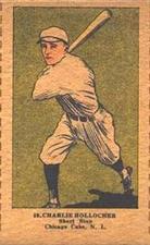 1923 Strip Cards (W515-1) #59 Charlie Hollocher Front