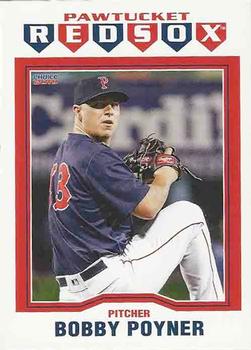 2019 Choice Pawtucket Red Sox #19 Bobby Poyner Front
