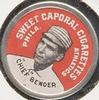 1909-12 Sweet Caporal Domino Discs (PX7) #NNO Chief Bender Front