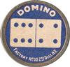 1909-12 Sweet Caporal Domino Discs (PX7) #NNO Walter Johnson Back