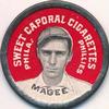 1909-12 Sweet Caporal Domino Discs (PX7) #NNO Sherry Magee Front