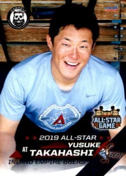 2019 Choice California League All-Star Game #12 Yusuke Takahashi Front