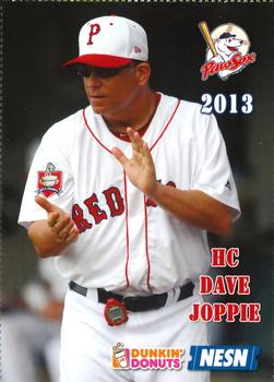 2013 Dunkin' Donuts NESN Pawtucket Red Sox #NNO Dave Joppie Front