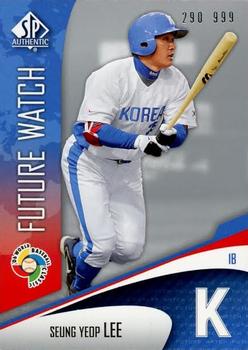 2006 SP Authentic - World Baseball Classic Future Watch #WBC-70 Seung Yeop Lee Front