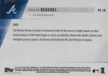2019 Topps Now Postseason Atlanta Braves #PS-18 Dallas Keuchel Back