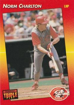 1992 Triple Play #163 Norm Charlton Front