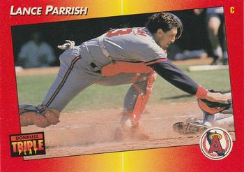 1992 Triple Play #169 Lance Parrish Front