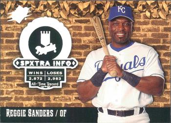 2006 SPx - SPxtra Info #XI-RS Reggie Sanders Front
