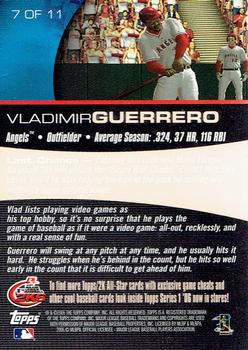 2006 Topps - 2K All-Stars #7 Vladimir Guerrero Back
