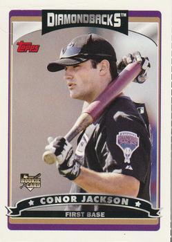 2006 Topps - Box Bottoms #637 Conor Jackson Front