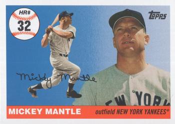 2006 Topps - Mickey Mantle Home Run History #MHR32 Mickey Mantle Front