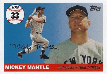 2006 Topps - Mickey Mantle Home Run History #MHR33 Mickey Mantle Front