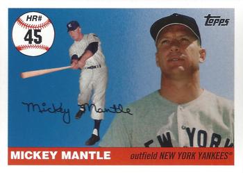 2006 Topps - Mickey Mantle Home Run History #MHR45 Mickey Mantle Front