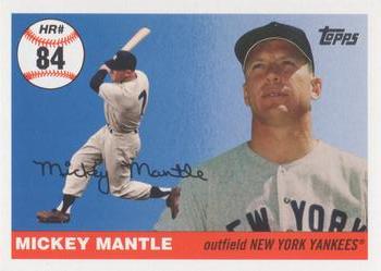 2006 Topps - Mickey Mantle Home Run History #MHR84 Mickey Mantle Front