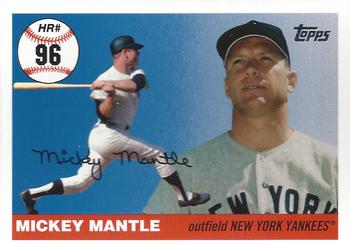 2006 Topps - Mickey Mantle Home Run History #MHR96 Mickey Mantle Front