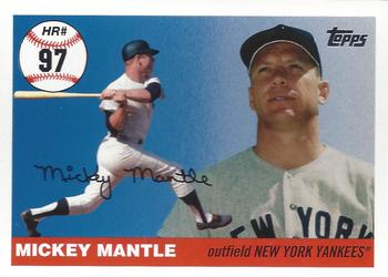 2006 Topps - Mickey Mantle Home Run History #MHR97 Mickey Mantle Front
