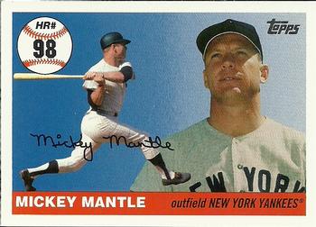 2006 Topps - Mickey Mantle Home Run History #MHR98 Mickey Mantle Front