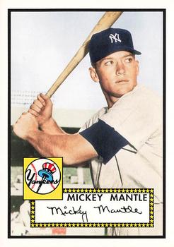 2006 Topps - Rookie of the Week #1 Mickey Mantle Front