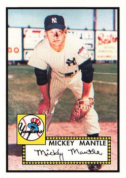 2006 Topps - Rookie of the Week #25 Mickey Mantle Front