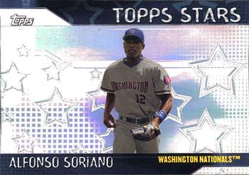 2006 Topps - Topps Stars #TS-AS Alfonso Soriano Front