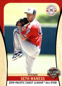 2019 Choice Pacific Coast League All-Stars #16 Seth Maness Front