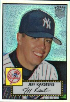 2006 Topps '52 Rookies - Chrome Refractors #TCRC10 Jeff Karstens Front