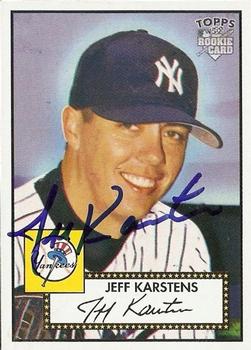 2006 Topps '52 Rookies - Signatures #52S-JWK Jeff Karstens Front