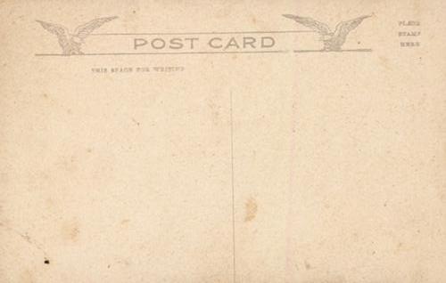 1919 PC799 Cincinnati Reds Postcards #NNO Hank Schreiber Back