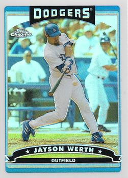 2006 Topps Chrome - Refractors #54 Jayson Werth Front