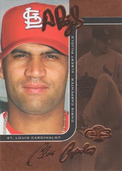 2006 Topps Co-Signers - Changing Faces Bronze #DUO-C 1 Albert Pujols / Chris Carpenter Front