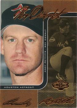 2006 Topps Co-Signers - Changing Faces Gold #DUO-C 37 Roy Oswalt / Andy Pettitte Front