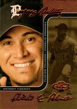 2006 Topps Co-Signers - Changing Faces Gold #DUO-C 71 Magglio Ordonez / Placido Polanco Front