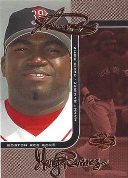2006 Topps Co-Signers - Changing Faces Red #DUO-A 52 David Ortiz / Manny Ramirez Front