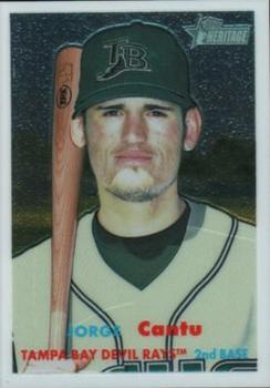 2006 Topps Heritage - Chrome #48 Jorge Cantu Front