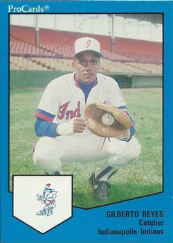 1989 ProCards Triple A #1240 Gilberto Reyes Front